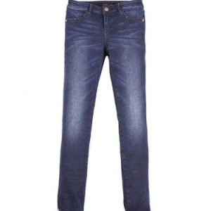 Blue Pockets Casual Ombre Jeans