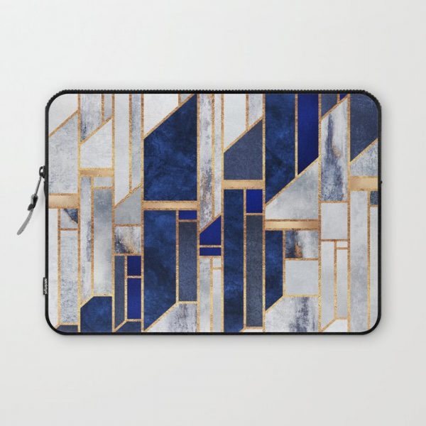 Blue Winter Sky Computer Cover by Elisabeth Fredriksson - Laptop Sleeve - 13"