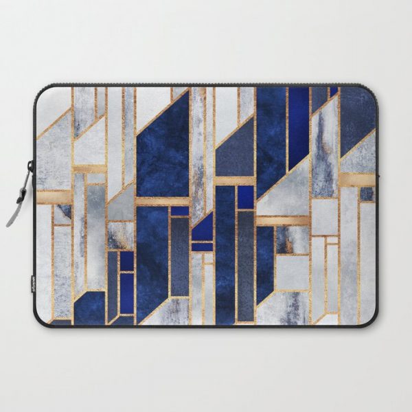 Blue Winter Sky Computer Cover by Elisabeth Fredriksson - Laptop Sleeve - 15"