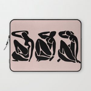 Blush Black Matisse Computer Cover by hyggenok - Laptop Sleeve - 13"