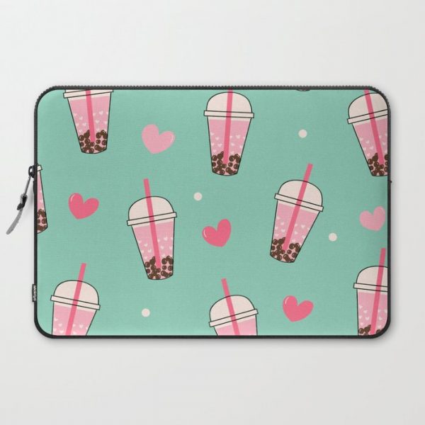 Boba Tea Love Computer Cover by mommylhey - Laptop Sleeve - 15"