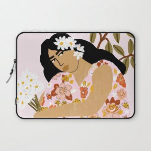 Bohemian Lady Computer Cover by Alja Horvat - Laptop Sleeve - 13"