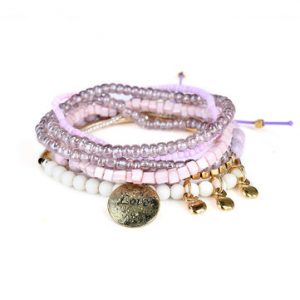 Bohemian Women's Bracelet Coin Beads Multilayer Bracelet