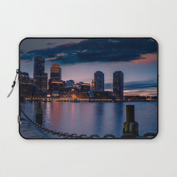 Boston Harbor Computer Cover by LudaNayvelt - Laptop Sleeve - 13"