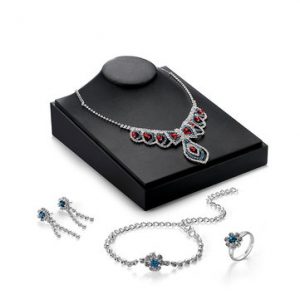 Bowknot Zirconia Jewelry Set