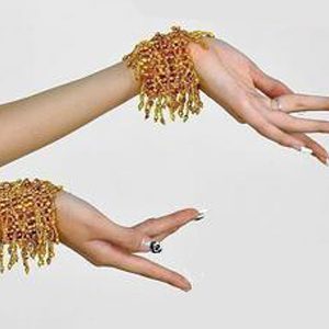 Bracelets Belly Dance Costume Gold Bollywood Dance Jewelery