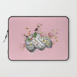 Brain Flowers Collage Computer Cover by ShaMiLa - Laptop Sleeve - 13"