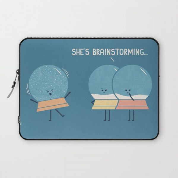 Brainstorming (Alt Version) Computer Cover by Teo Zirinis - Laptop Sleeve - 13"