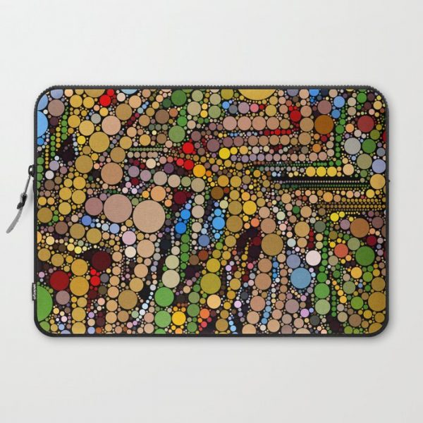 Bubble Fun 1018 Computer Cover by MehrFarbeimLeben - Laptop Sleeve - 15"