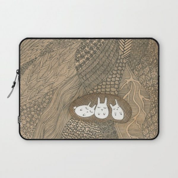 Bunny Burrow Computer Cover by The Hiking Creative - Laptop Sleeve - 13"