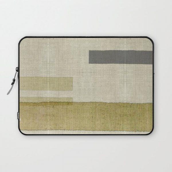 "Burlap Texture Natural Shades" Computer Cover by Mar CantA3n - Laptop Sleeve - 13"