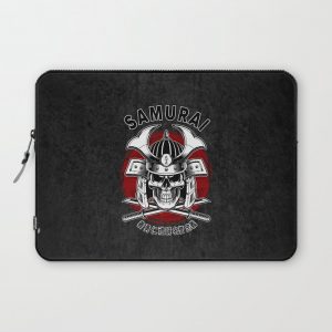 Bushido Samurai Skull Computer Cover by JuyoDesign - Laptop Sleeve - 13"