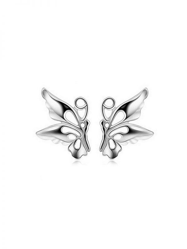 Butterfly Hollowed Stud Earrings