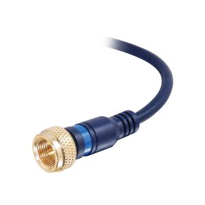 C2G Velocity Mini-Coax - Antenna cable - F connector (M) - F connector