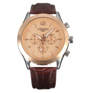 CHENXI Casual Watch Leather Watch for Men