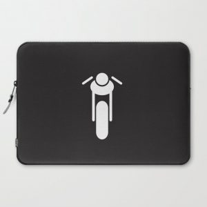 Cafe Racer Computer Cover by Nick Diggory Illustration - Laptop Sleeve - 15"