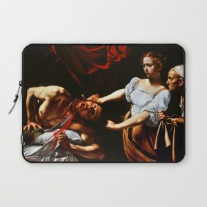 Caravaggio Judith Beheading Holofernes Computer Cover by PDPress - Laptop Sleeve - 13"