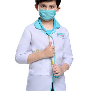 Carnival Doctor Kids White Cosplay Set Kids Cosplay Costumes For Children