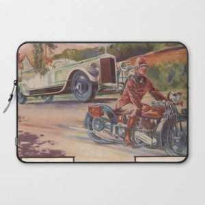 Cars and Motorcycles Computer Cover by Noughton - Laptop Sleeve - 15"