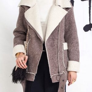 Casual H-line Pockets Coat