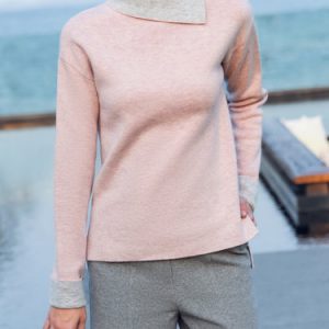 Casual Long Sleeve Plain Asymmetric Long Sleeved Top