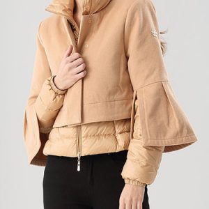 Casual Long Sleeve Two Piece Down Coat