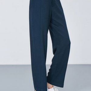 Casual Solid H-line Wide Leg Pants