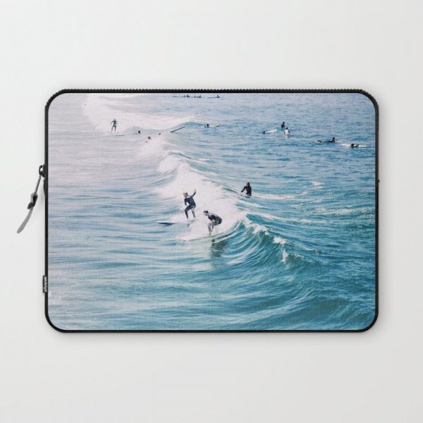 Catch A Wave Computer Cover by Gal Design - Laptop Sleeve - 13"