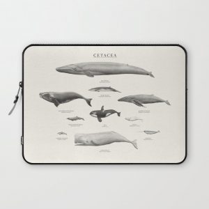 Cetacea Computer Cover by Sam Lyne - Laptop Sleeve - 13"