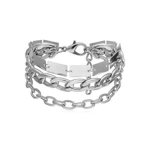 Chain Metallic Punk Street Bracelet