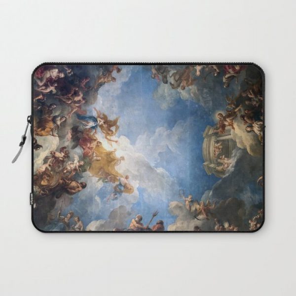 Chateau de Versailles Hercules Room Ceiling Computer Cover by Tee Gurls - Laptop Sleeve - 13"