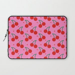 Cherry Bomb Pattern Computer Cover by Circa 78 Designs - Laptop Sleeve - 13"