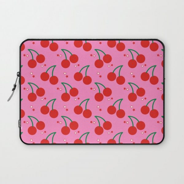 Cherry Bomb Pattern Computer Cover by Circa 78 Designs - Laptop Sleeve - 13"