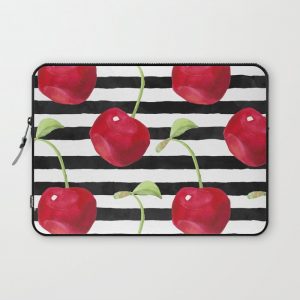 Cherry pattern Computer Cover by Miyagi Design - Laptop Sleeve - 13"