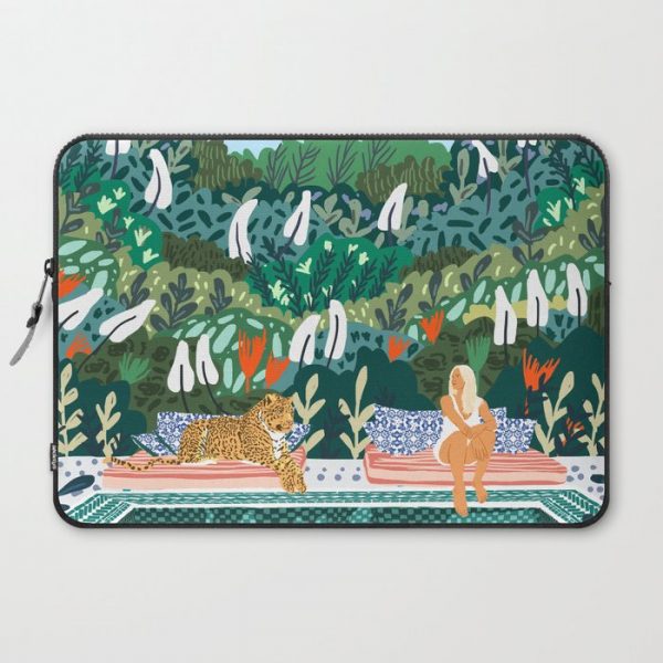 Chilling || #illustration #painting Computer Cover by 83 OrangesA(r) Art Shop - Laptop Sleeve - 15"