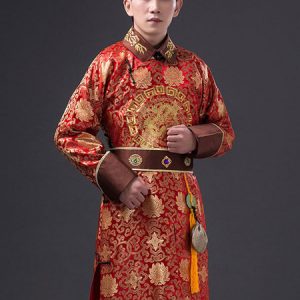 Chinese Costume Ancient Qing Dynasty Men Traditional Beller Prince Cosplay Clothing Tang Emperor Folk Clothes Halloween