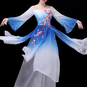 Chinese Costumes Traditional Dance Holidays Carnival Costumes 2 Piece Outfit