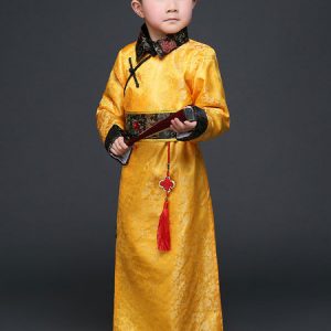 Chinese Prince Costume Halloween Royal Kids Red Robe Of Qing Dynasty Halloween