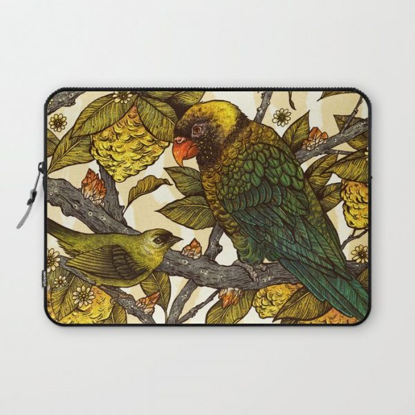 Citrine Computer Cover by Angela Rizza - Laptop Sleeve - 13"