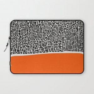 City Sunset Abstract Computer Cover by Fox And Velvet - Laptop Sleeve - 13"