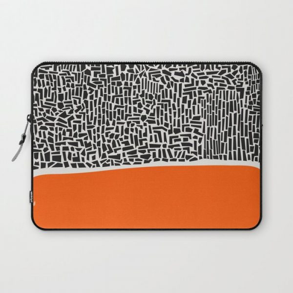 City Sunset Abstract Computer Cover by Fox And Velvet - Laptop Sleeve - 13"