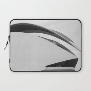 City of Arts and Sciences V by CALATRAVA architect Computer Cover by Architecture Photography - Laptop Sleeve - 13"