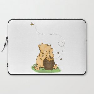 Classic Pooh with Honey - No background Computer Cover by kltj11 - Laptop Sleeve - 15"