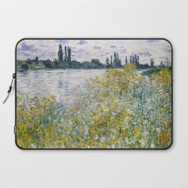 Claude Monet "Ile aux Fleurs near Vetheuil" Computer Cover by Alexandra_Arts - Laptop Sleeve - 15"