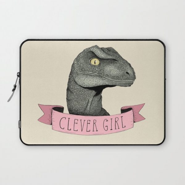 Clever Girl - Jurassic park Computer Cover by A Grape Design - Laptop Sleeve - 13"