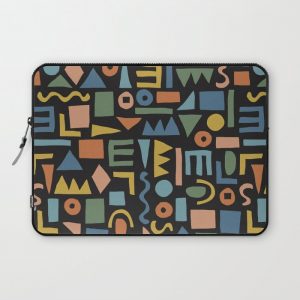 Colorful Shapes Computer Cover by Alisa Galitsyna - Laptop Sleeve - 13"