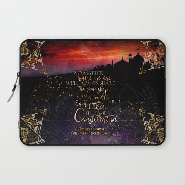 Constellation - The Star Touched Queen Computer Cover by Evie Seo - Laptop Sleeve - 13"