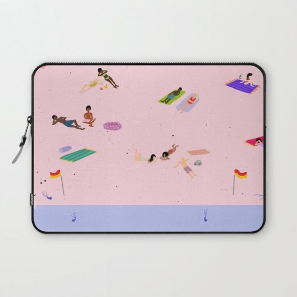 Coogee Beach Computer Cover by Miranda Lorikeet - Laptop Sleeve - 13"