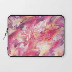 Cotton Candy Computer Cover by Ariel Koh Qing Wen - Laptop Sleeve - 13"