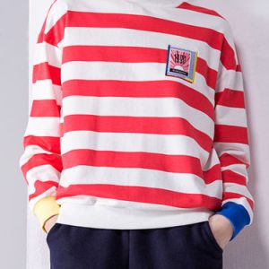 Cotton Casual Long Sleeve Sweatshirt